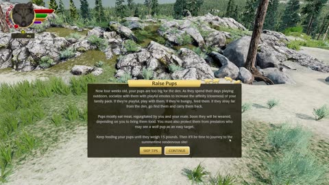 WolfQuest: Anniversary Edition · Dusk's Story · Episode 4 · Pups!