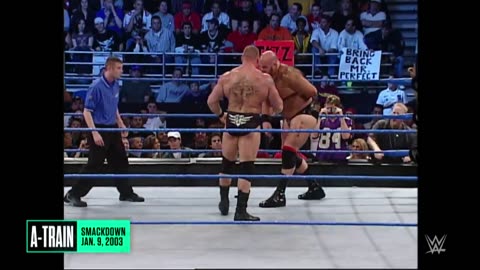 Brock Lesnar vs. Giants_ WWE Playlist(720P_HD)