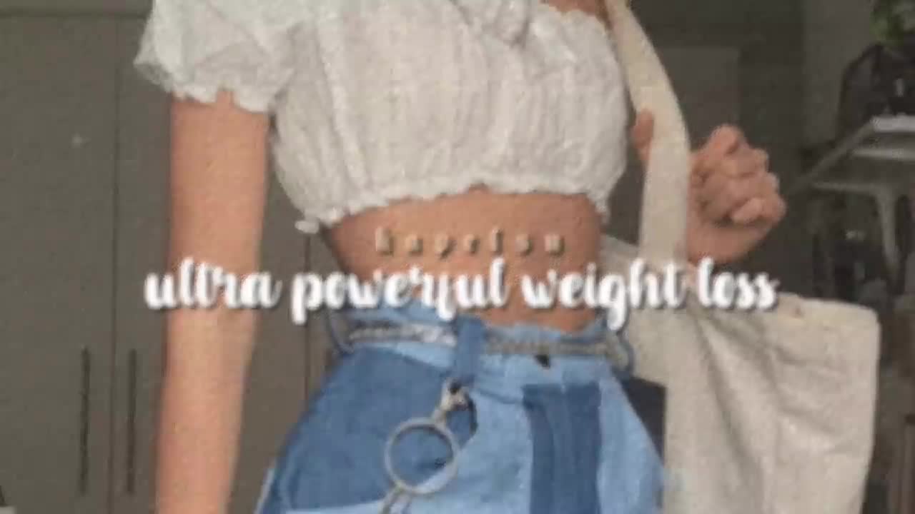 super powerful weight loss subliminal | loose weight start now