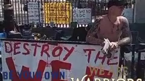 London the protest pen