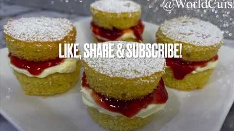 Mini Victoria Sponge Cakes Classic