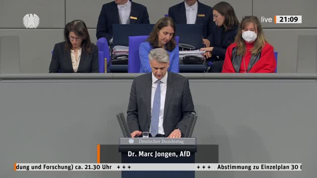 Dr. Marc Jongen Rede vom 24.11.2022 - Bildung und Forschung