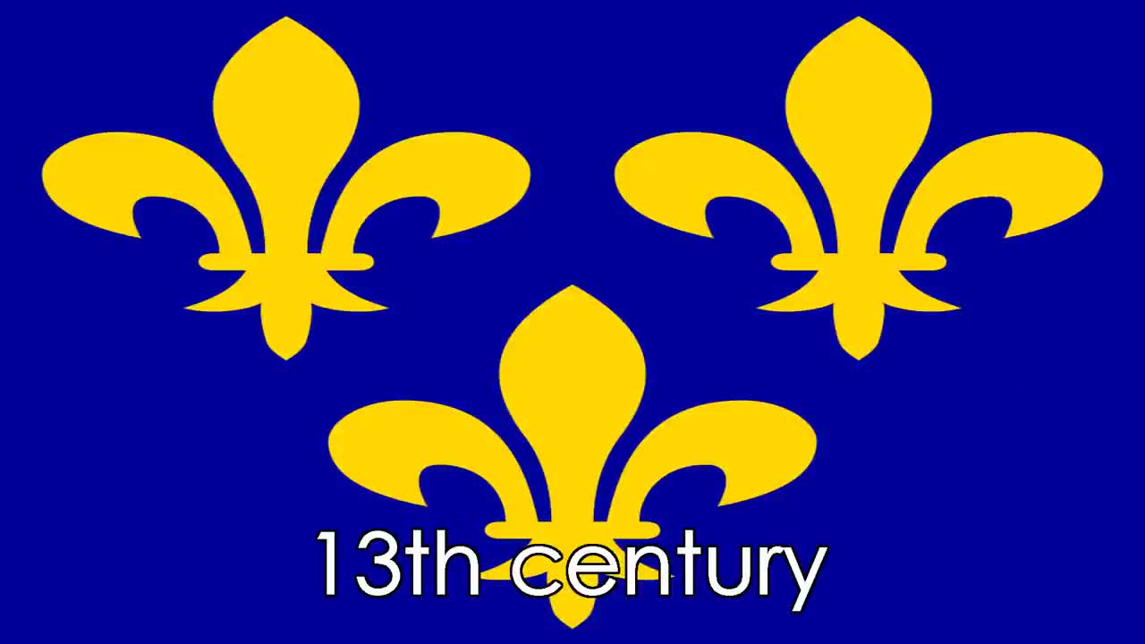 Historical Flags of France