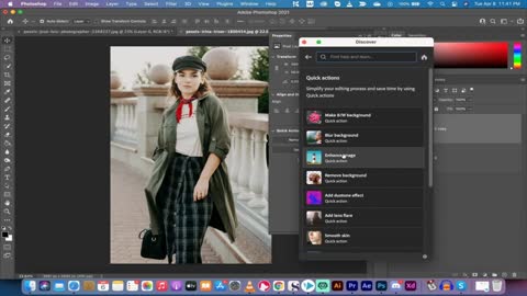 How To Enhance Images in 90 seconds - Photoshop CC 2021