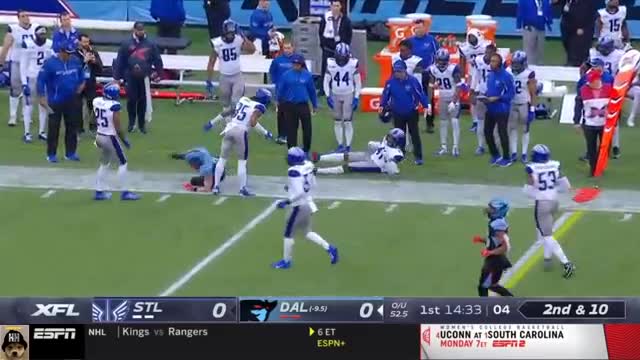 St. Louis Battlehawks vs. Dallas Renegades Week 1 Highlights