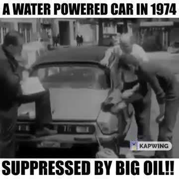 Hidden History - Water Powered Cars