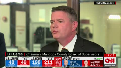 Maricopa County Supervisor Says 'It's Offensive' To Expect Votes To Be Counted Faster