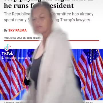 I don't think Trump has to worry about anybody paying for