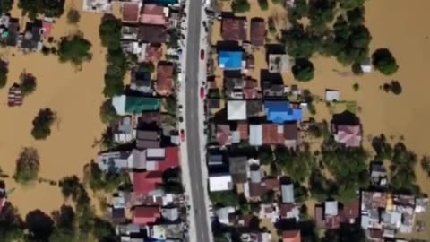 Massive Floods Due To Heavy Rain In Gosi Norte Of Tuguegarao City, Philippines | Nov. 19