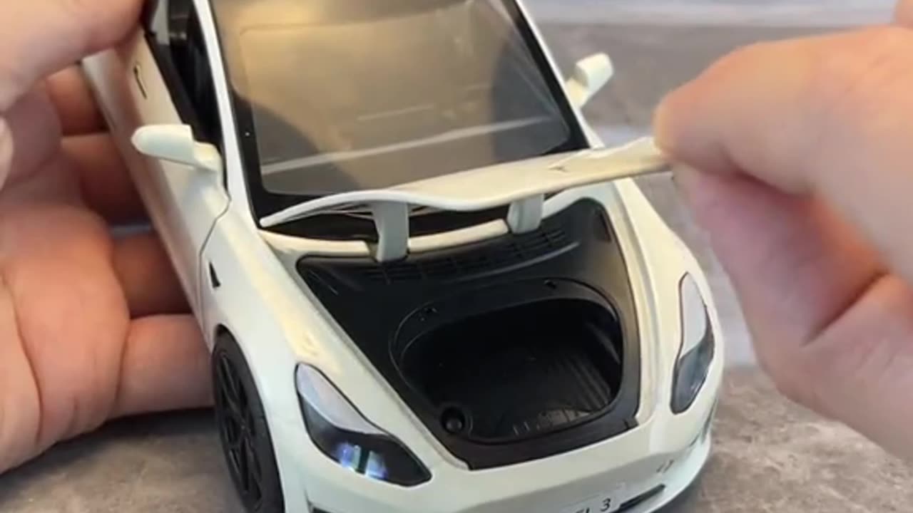 Unboxing Tesla Model from Elon Musk