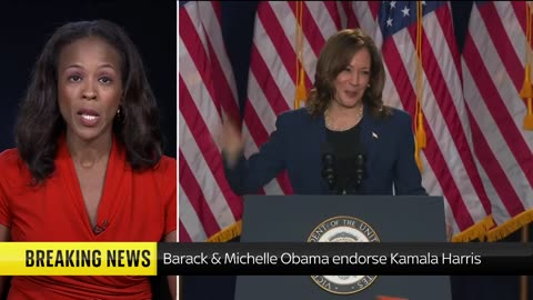 Obamas endorses Kamala Harris to take on Donald Trump in White House race