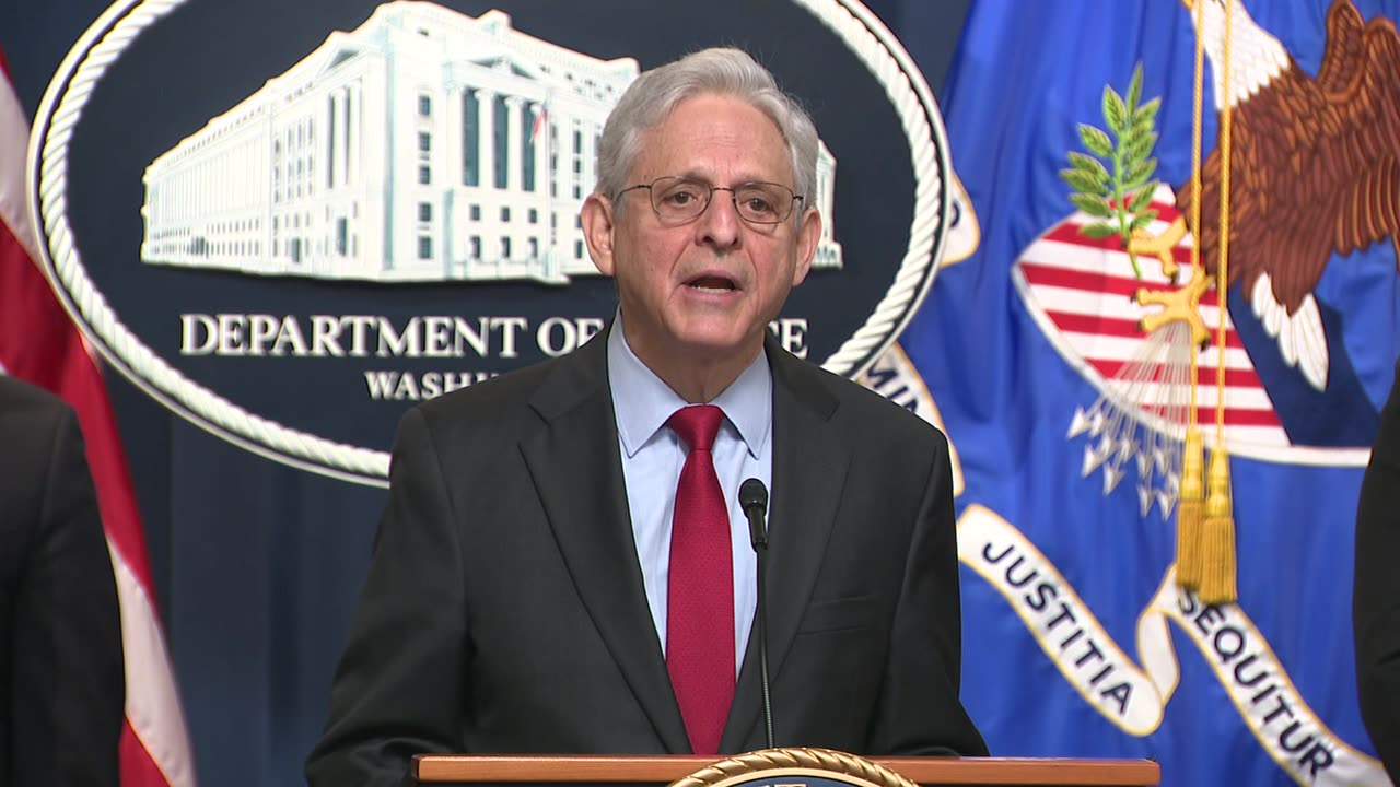 AG Garland says DOJ is cracking down on criminals using dark web