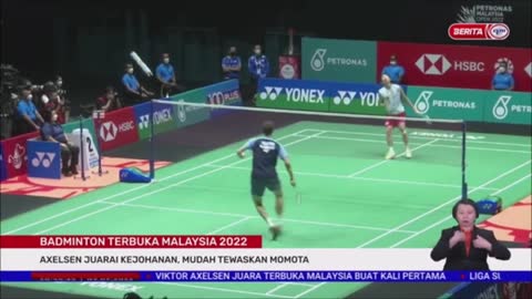 3 JULAI 2022-BERITA PERDANA-BADMINTON TERBUKA MALAYSIA 2022-AXELSEN JUARAI KEJOHANAN