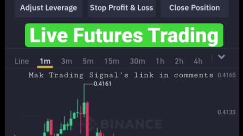 Ada live future trading / live scalping