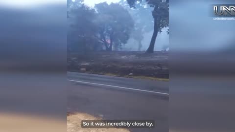See the devastation of rampant wildfires in the Western Cape of South Africa.