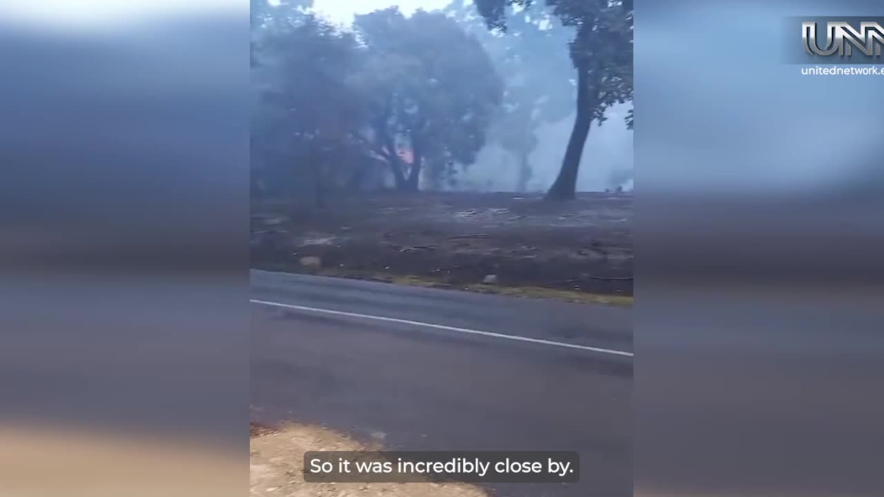 See the devastation of rampant wildfires in the Western Cape of South Africa.