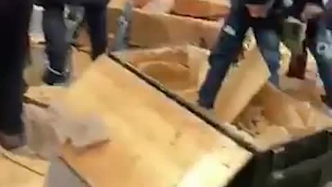 Arms Distributed To Ukrainian Volunteers (Day 2) - February 25th 2022