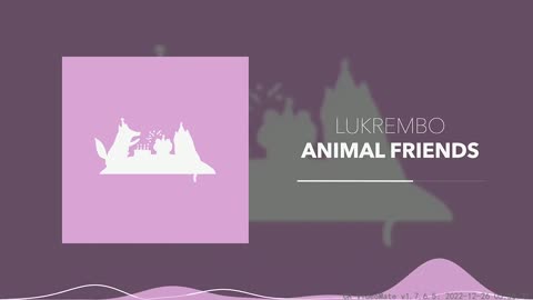 👋 Mellow Piano Beat No Copyright Free Joyful Lofi Background Vlog Music Animal Friends by Lukrembo