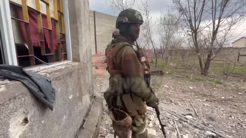 Ukraine War - The work of special forces soldiers of the Ministry of Internal Affairs