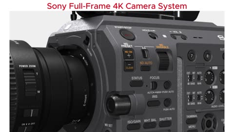 Sony PXW-FX9 XDCAM Full-Frame Camera System, 4K