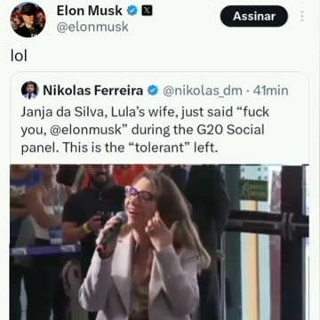 O que essa puta tem nesse cu, ela acabou de mandar um membro do governo americano se foder.