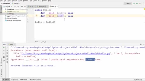 Python Tutorial for Beginners 26 - Is it possible to define multiple constructors in Python_