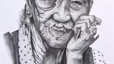 People in #pen and #ink