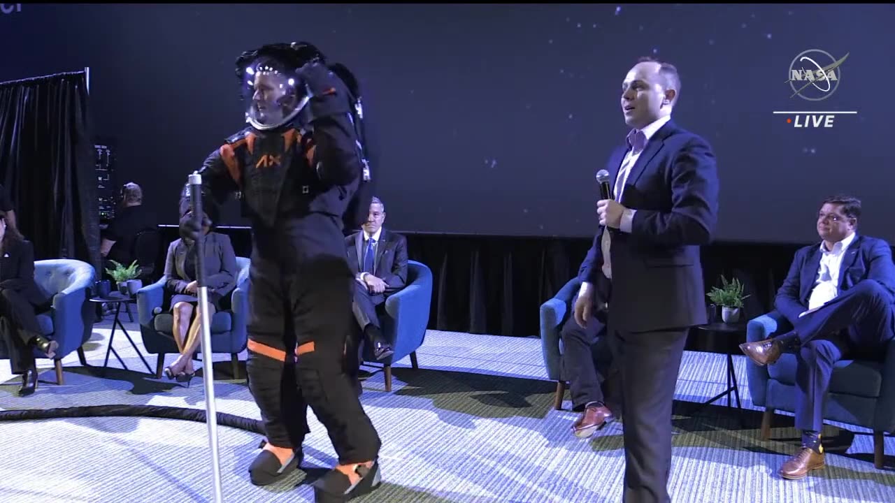 NASA, Axiom Space Reveal Artemis III Moon Mission Spacesuit Prototype (Official Broadcast)