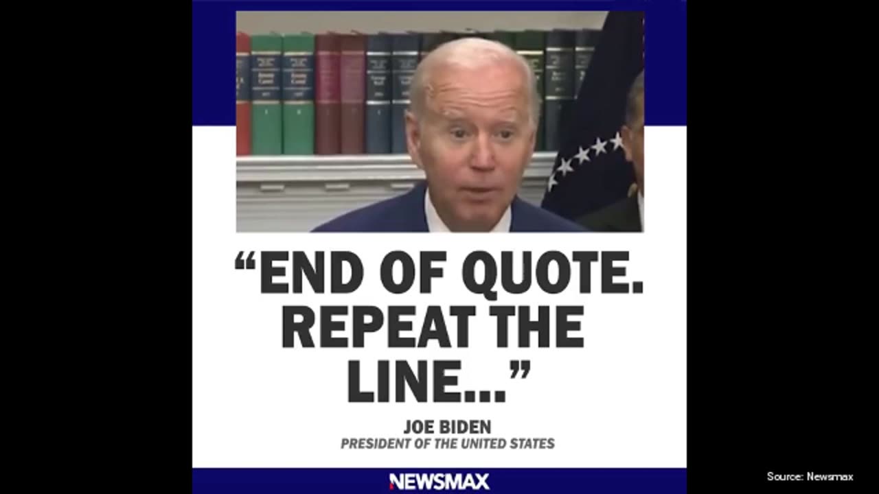 “Repeat the Line”: Biden Stumped by Teleprompter, Reads its Instructions [WATCH]