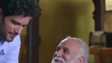 A Company CEO and an old Man