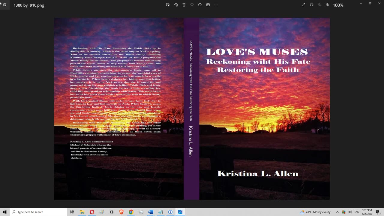 Chapter 2 LOVE'S MUSES Book 4 Reckoning With His Fate Restoring the Faith