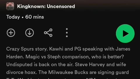 New episode of Kingknown: Uncensored- Magic vs Steph