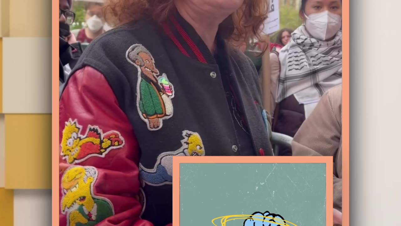 Actress Susan Sarandon, Joins Columbia University Protests