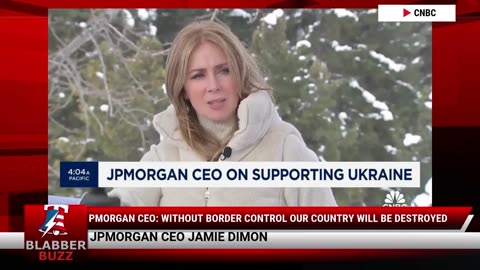PMorgan CEO: Without Border Control Our Country Will Be Destroyed