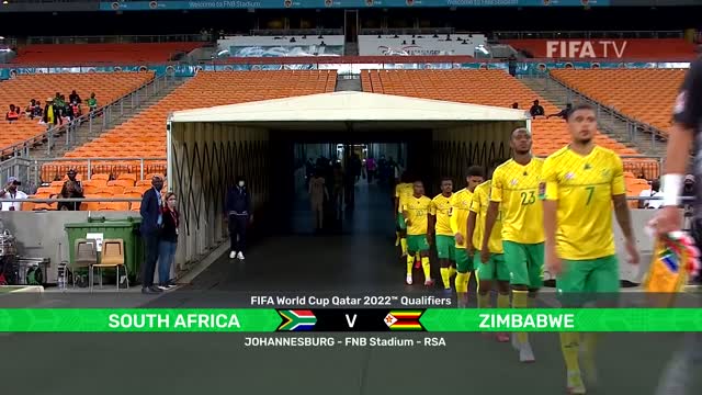 South Africa v Zimbabwe FIFA World Cup Qatar 2022 Qualifier Match Highlights