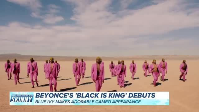 Beyonce's "Black Is King" debut AIRS today on disney +