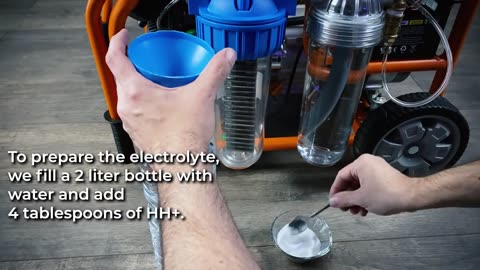 Conversion of a gasoline engine into hydrogen, burning engine!