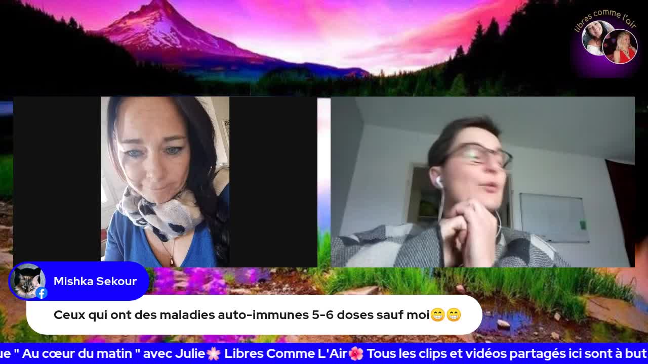 ☀️❤️☀️ Au Coeur du Matin, Julie à Vote Ecoute 5/12☀️❤️☀️