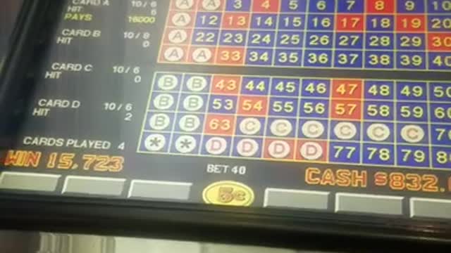 winning at four card keno again