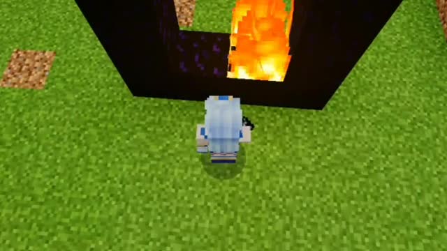 Aqua in Minecraft