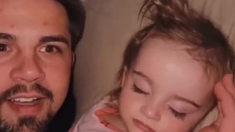 The Little Toddler is sleeping
