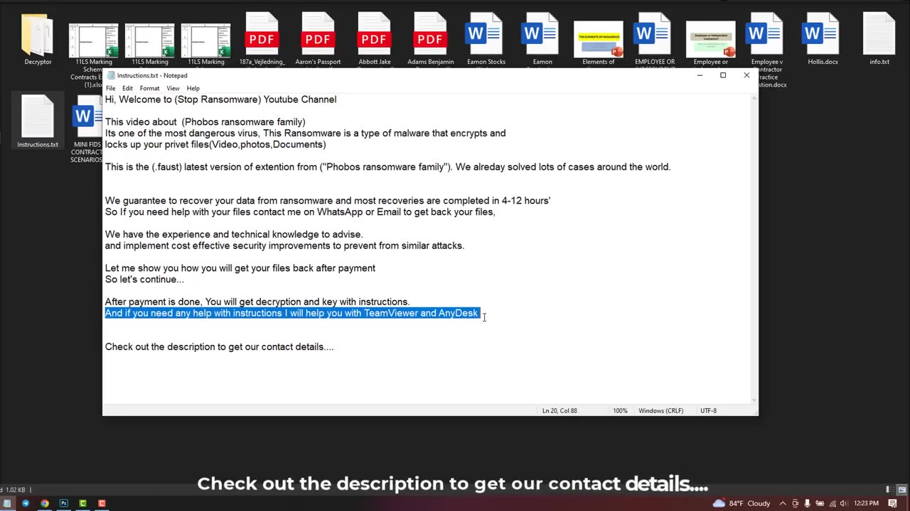 || SOLVED || Faust (.faust) Phobos ransomware virus removal and decryption