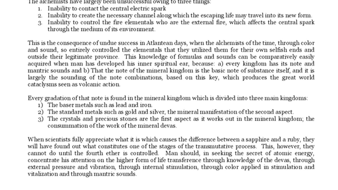 Treatise on Cosmic Fire - Part 9