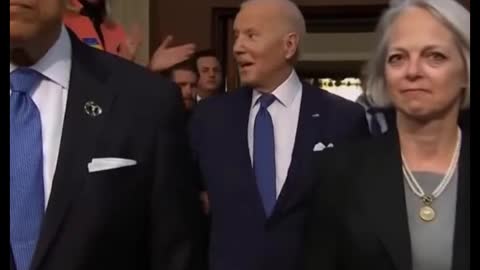 Joe Biden Mask Outside - Then No More Mask SOTU -