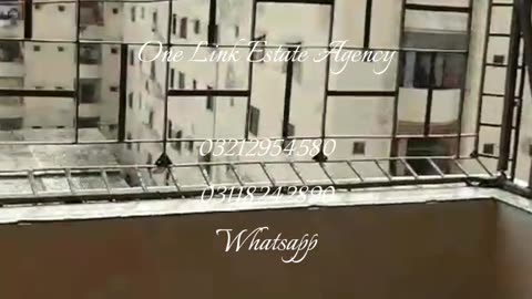 Flat For Sale Garden West 2Bed Drawing Dining 7th Floor With Lift Demand 90 Lacs