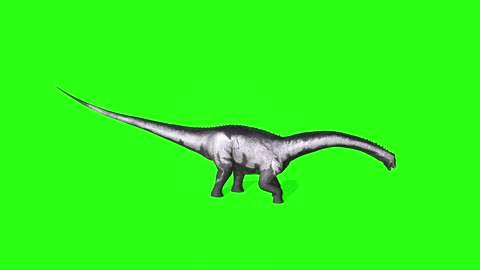 herbivorous dinosaur walking composite