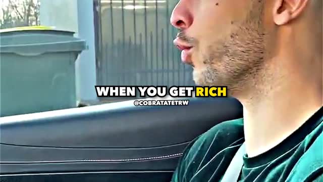 Tate on why rich people HATE weekends