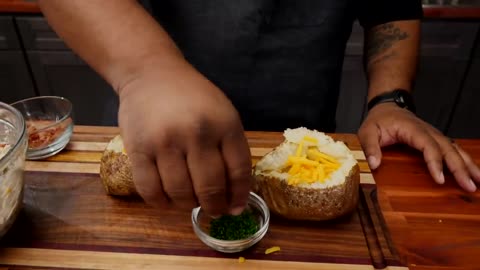 Chicken Stuffed Baked Potato