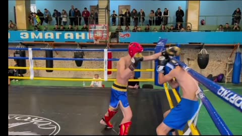 This Guy waste no time in taking out his opponent.