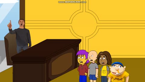 KCPA Short: Sid the Science Kid, Classic Caillou, Ricky, & Jeffy Swear in Class